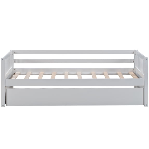 Multi-color, Sofa Bed with Backrest, Twin Size Daybed with Inseparable 2 Drawers, Suitable for Bedroom or Living Room, Saving Space