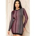 thumbnail image 1 of Multi-color Striped Ribbed Dress, 1 of 5