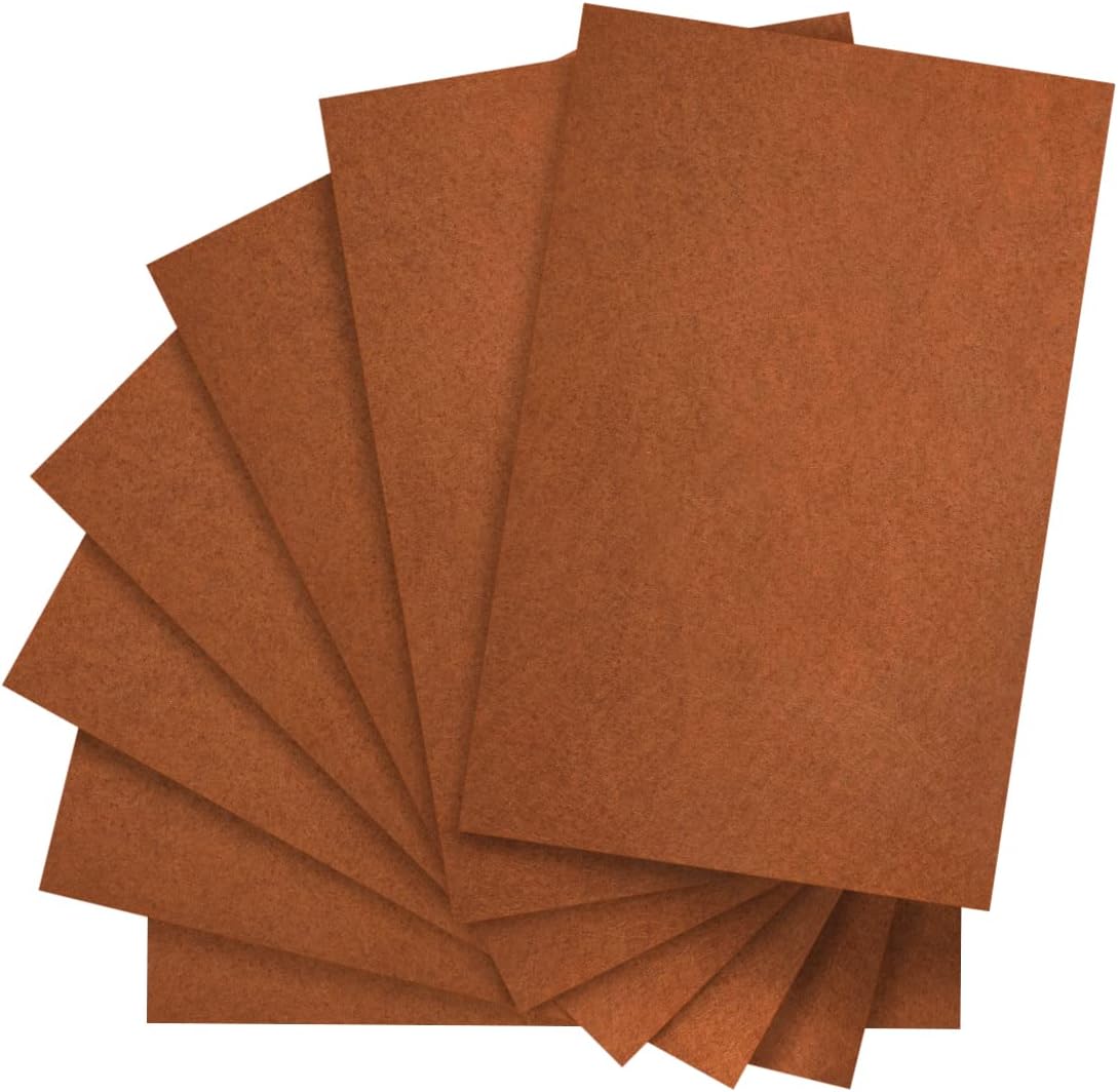 Multicolored Felt Sheets, Selfadhesive Felt Sheets, 30pcs 7"x11.3