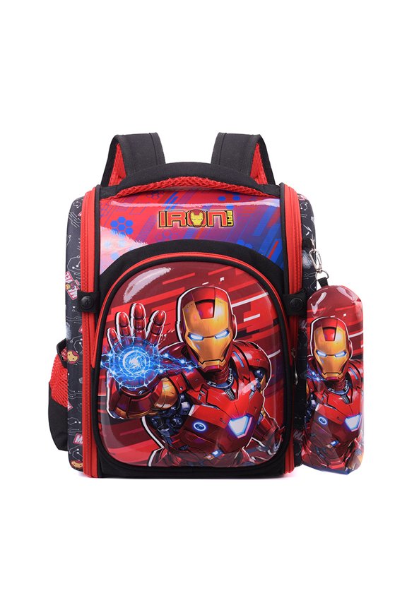 Multi-compartment storage backpack, water-resistant and durable, unisex school backpack