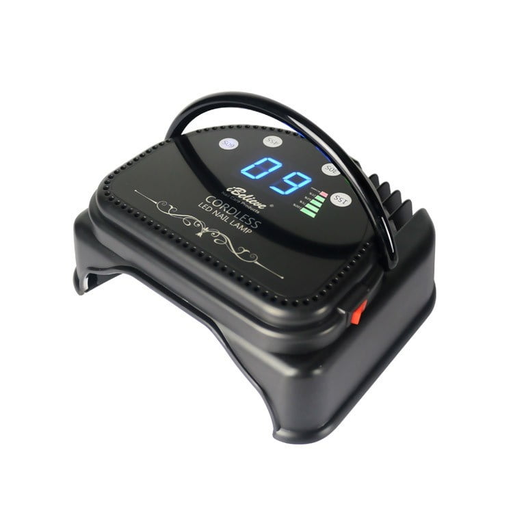 Multi-function 64W UV Gel Nail Polish Dryer Kit Professional Rechargeable Portable UV LED Nail Lamp