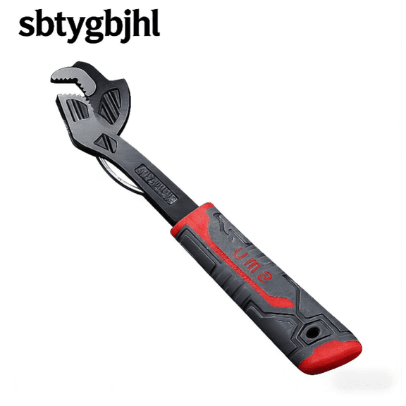 Multi-function Adjustable Pipe Wrench, Self Adjusting Wrench, Quick Self-Adjusting Power Grip, Suitable for Mechanics, DIY enthusiasts Repairs Car, Bicycle amd Plumbing