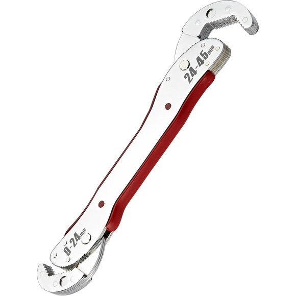 Multi-function  Adjustable auto-ratcheting works as reversible ratchet pop socket combination & pipe monkey spanner sae crescent nut gear- set for  & plumbers