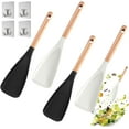 thumbnail image 1 of Multi-function Cooking Spoon, 12.28In 3 in 1 Spatula Spoon with Heat Resistant Silicone for Nonstick Cookware, 2-in-1 Multi Cooking Spoon for Stirring Scooping, 1 of 8