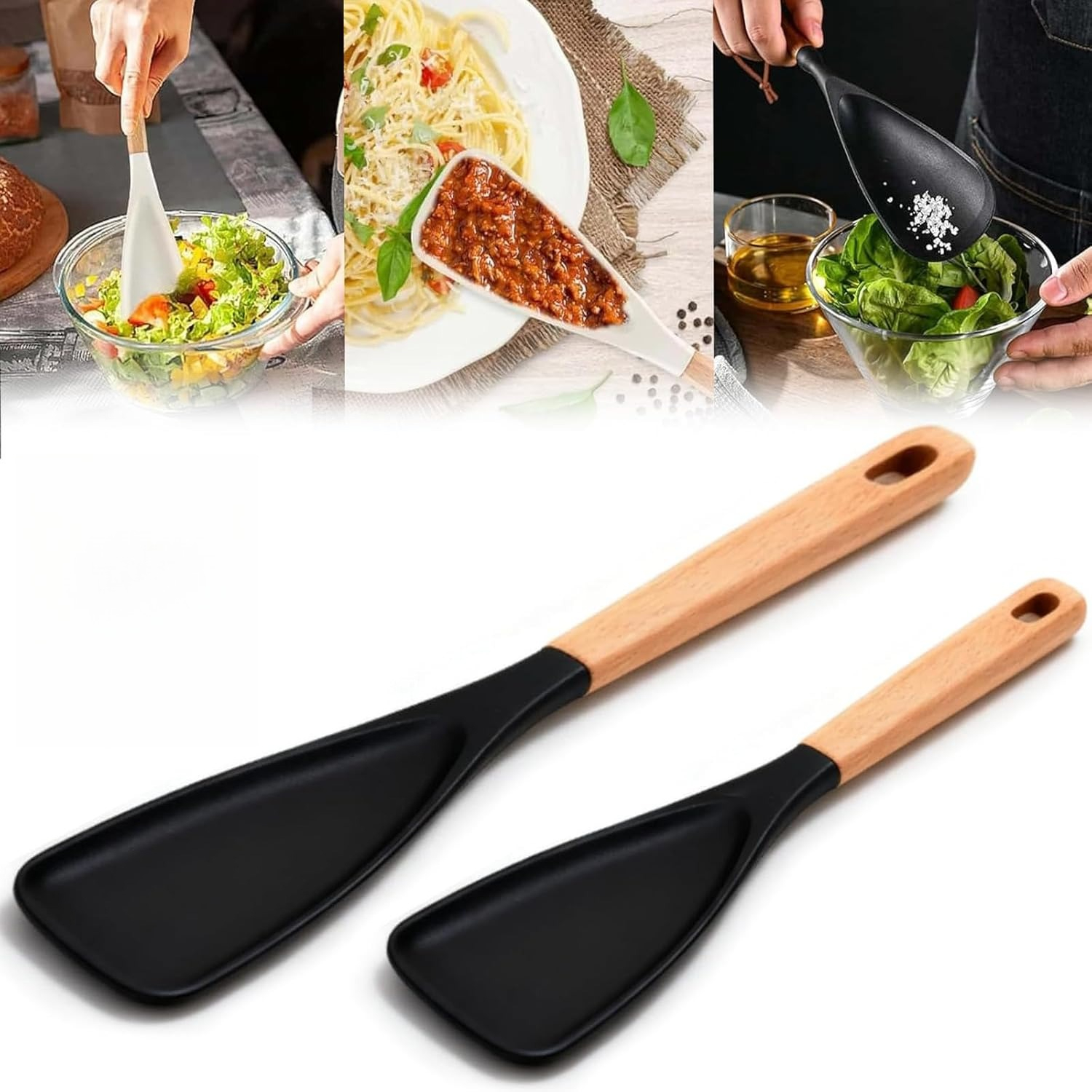 Multi-function Cooking Spoon, All-in-One Kitchen Tool for Stirring ...