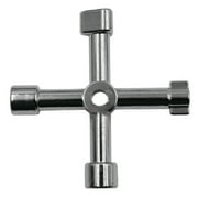 Multi-function Cross Electric Control Cabinet Inside 4 Way Triangle Key Wrench
