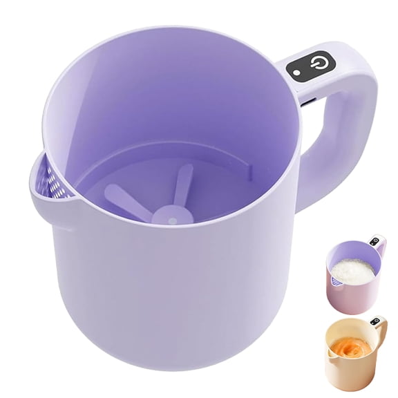 Multi-function Electric Egg Churn, 2 in 1 Cordless Handheld Whisk and Strainer for Eggs, 1L Large Capacity, Handheld Mixer for Eggs, Batters, Sauces, Smoothies