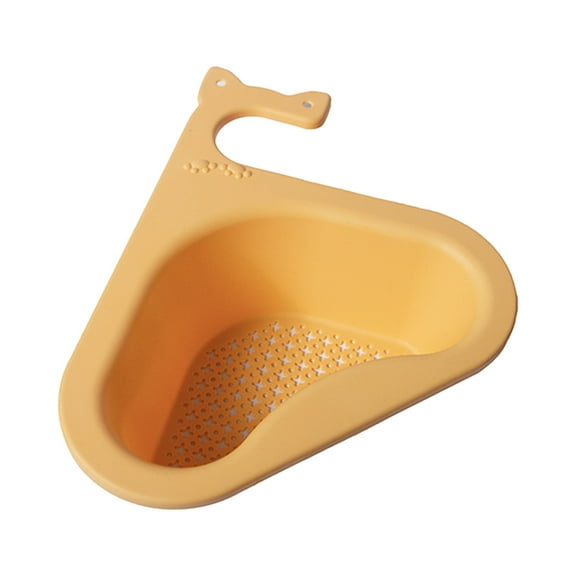 Multi-function Hanging Filter Basket, Kitchen Sink Strainer Colander with Drain Holes, Non-slip & Dishwasher Safe for Easy Cleaning, Ideal for Washing Vegetables and Draining Pasta Over Sink