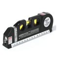 thumbnail image 1 of Multi-function High Precise Laser Leveling Instrument Steel Ruler Straight Line Laser Level Aligner Vertical Measure Tape (1PC), 1 of 7