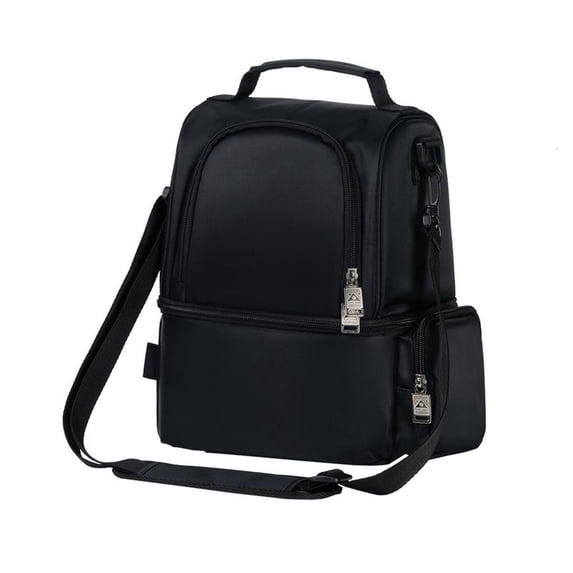 Multi-function Insulated Lunch Box Aluminum Foil Double Layer Heating Lunch Bag