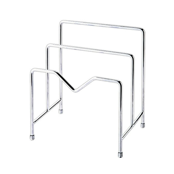 Multi-function Kitchen Storage Rack Household Stainless Steel Multi-layer Rack Pot Lid Chopping Board Rack