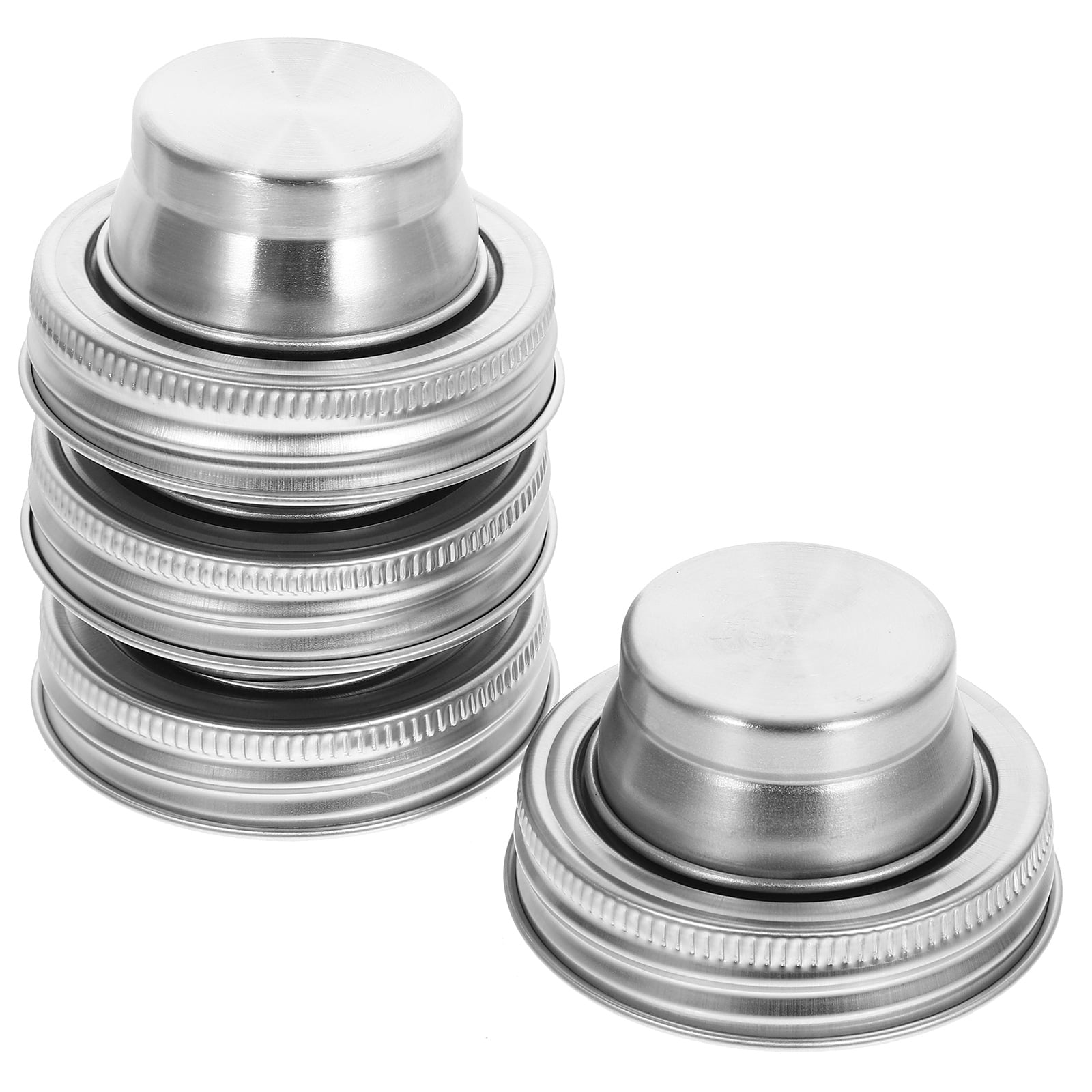 Multifunction Shaker Lids Mason Jars Covers 6 Pcs Can Cocktail Spout