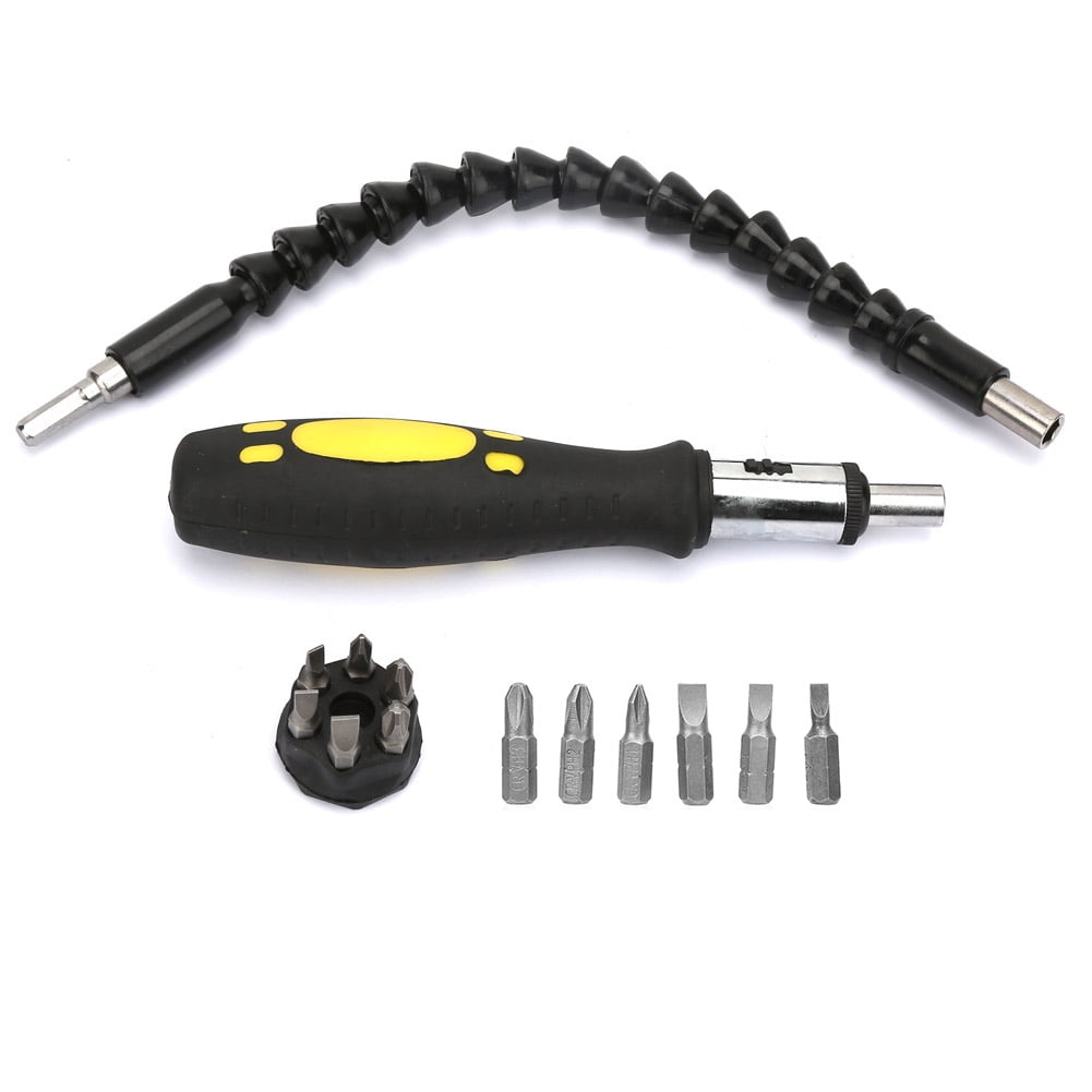 Multifunction Snake Screwdriver Flexible Shaft Extension Drill Bits