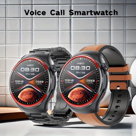 Multi-function Sports Smartwatch, NFC Access Control, Temp & Pressure Detection with SOS & Alipay for iOS Android