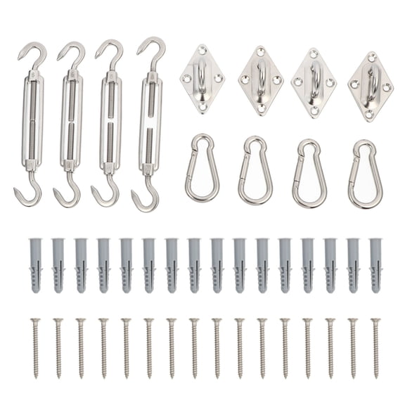 Multi-function Spring Hooks Sunshade Shade Sail Attachment Buckles Accessories