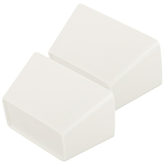 FUEENIRVA Compact Ceramic Sugar Packet Holder for Household Use - White