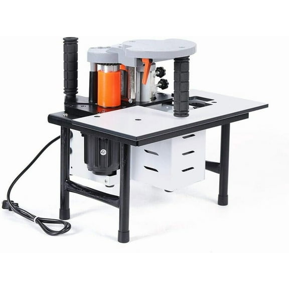 Multi-function Woodworking Edge Banding Machine Portable Edge Bander - Desktop Wood Board Edge Glue Banding Machine, Self-adhesive Flexible Bander Machine 110V
