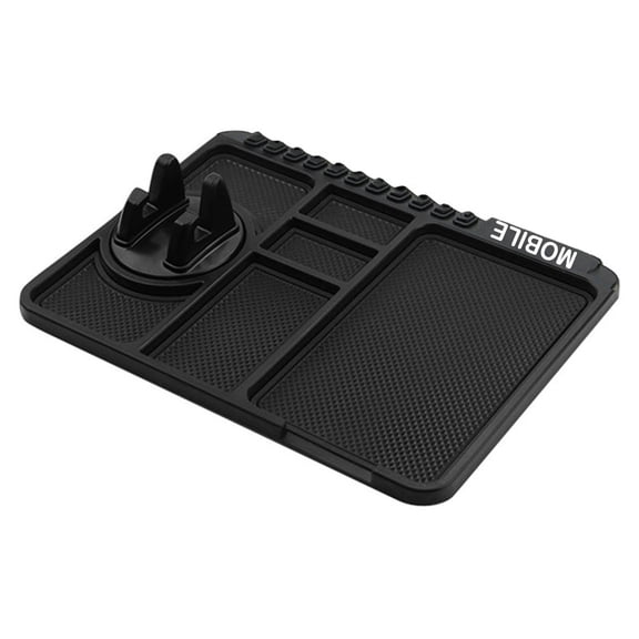 Multi function car phone holder pad non slip dashboard mat for phone gps stand