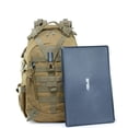 thumbnail image 1 of Multi-function combination backpack,Khaki, 1 of 2