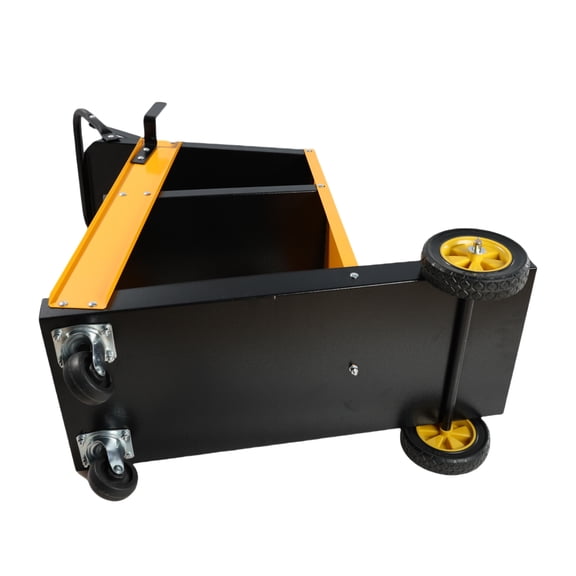 Multi-function welder trolley, MIG TIG ARC plasma cutter storage with 2 safety chains, portable 4-drawer chest, weight 280 LBS