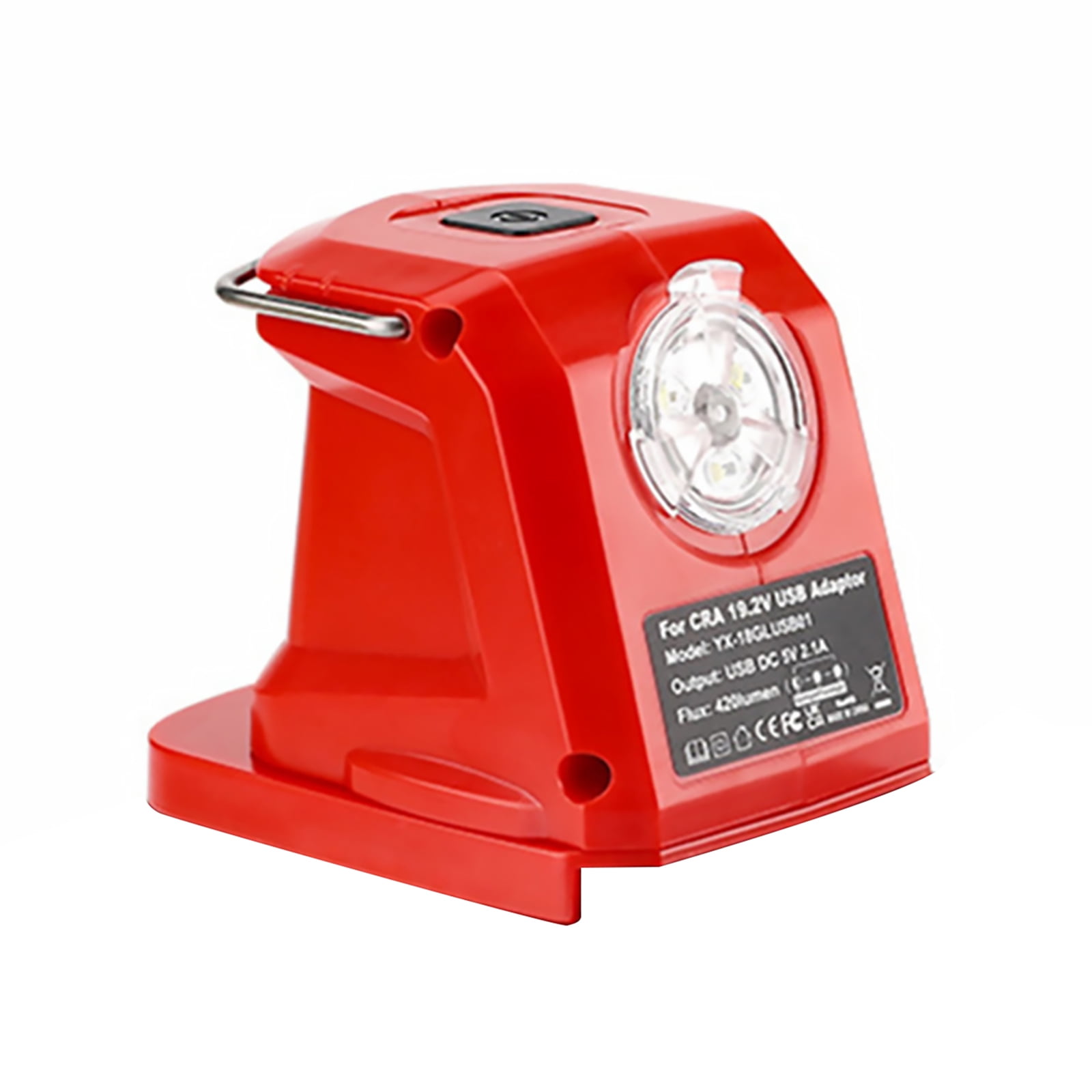 Multi-functional Charger Adapter with LED Dual USB Output Power Bank for Craftsman 19.2V Ni-cd Battery