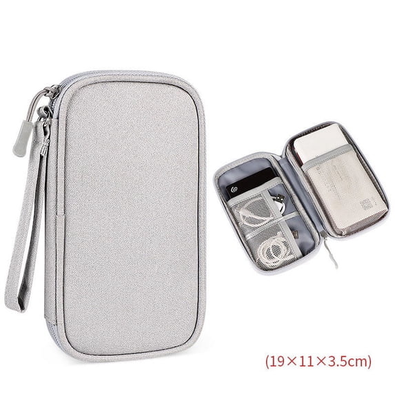 Multi-functional Digital Accessories Storage Bag Waterproof Portable Organizers Pouch for Cable U Disk Power Bank