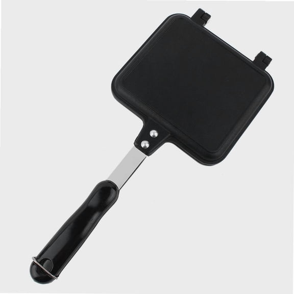 Multi-functional Dual-Sided Non-Stick Frying Pan Waffle Maker for Crispy Toast Delicious Cakes and Sandwiches - Electric Cake Maker