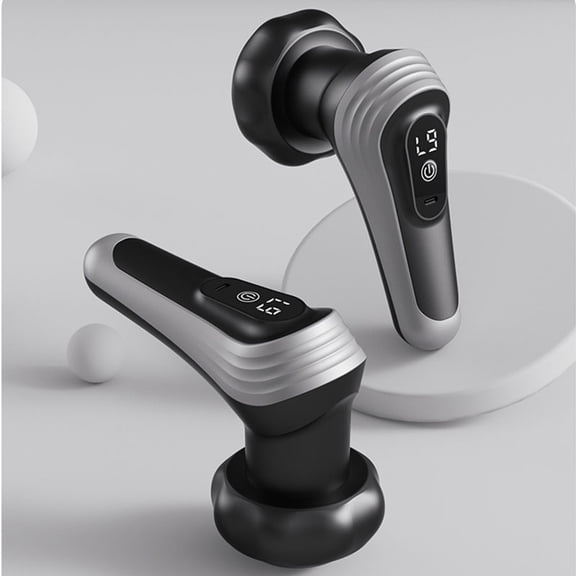Multi-functional Electric Body Massager with 9 Speed Levels, Handheld Cordless Wellness Tool for Muscle Relaxation, Ergonomic Percussion Device, Ideal Gift