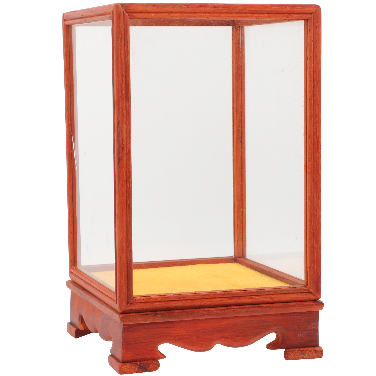 Multifunctional Glass Display Box Household Craft Display Case Glass