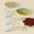 thumbnail image 1 of Multi-functional Kitchen Spoon, Versatile Food Grain Scoop, Sleek Modern Style, Precise Measuring Aid, Baking, Serving, Storage, Rice Flour Snack Prep, Large Handle Grip, Durable Stainless, 1 of 8