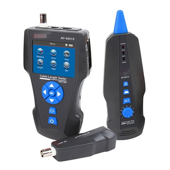 Multi-functional Lan Cable Tester Check The PING , POE Cross-talk Functions Measure Network Cable Length ,Fast Responses