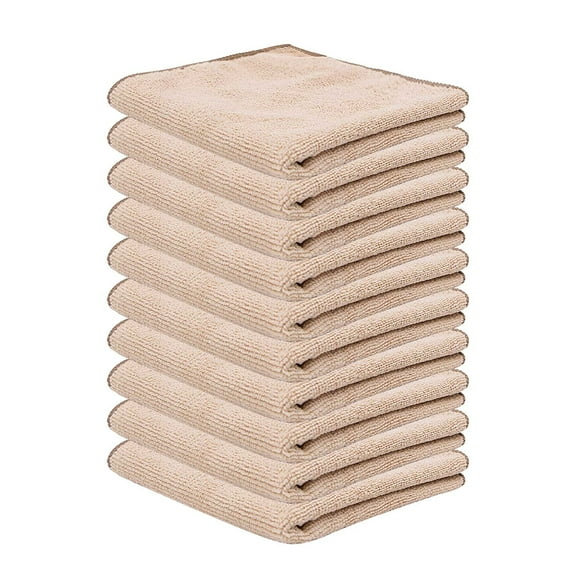 Multi-functional Microfiber Cleaning Cloth, 10pcs Water Absorbing Tool for Kitchen Dishwashing Car Cleaning, Gentle on Surfaces Durable Reusable