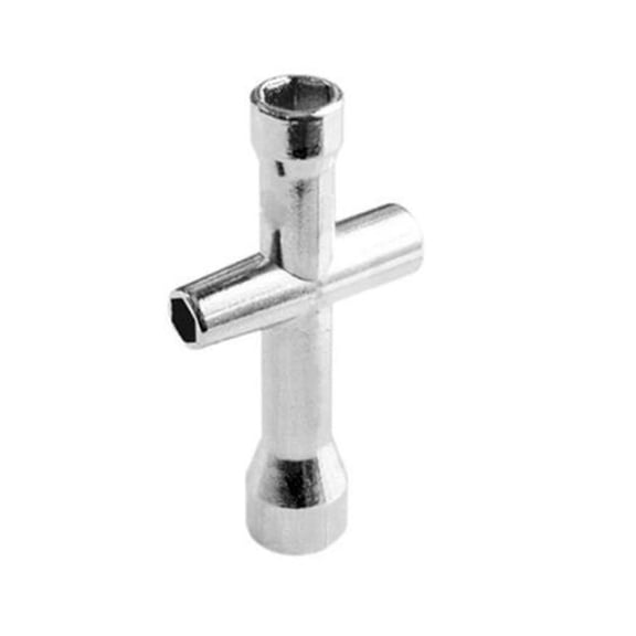 Multi-functional Mini Cross Socket Wrench for M2/m2.5/m3/m4 Nuts, Compact Rc Model Screw Nut Repair Tool for Robotics and Rc Cars,Maintenance Tool for Car Truck Buggy