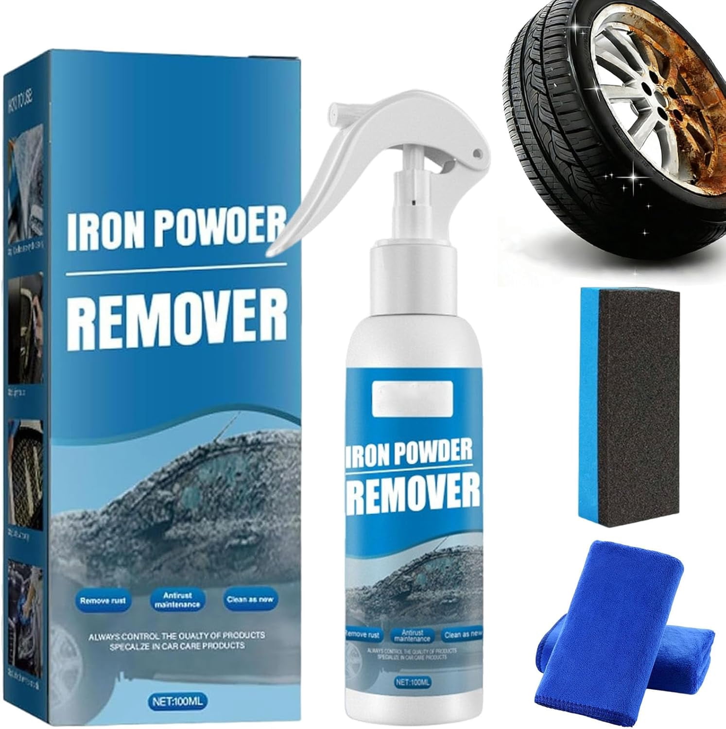 Multi-functional Quick-acting Rust Removal Spray, Heavy Duty Rust ...