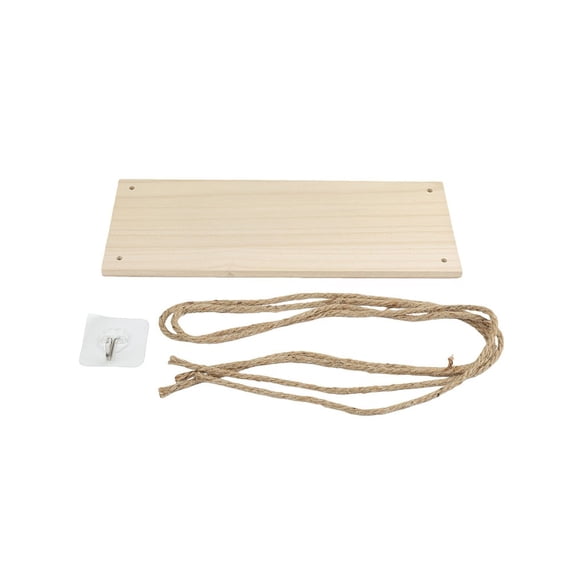 Multi functional Rustic Swing Shelf Enhance Your Home Decor Effortlessly