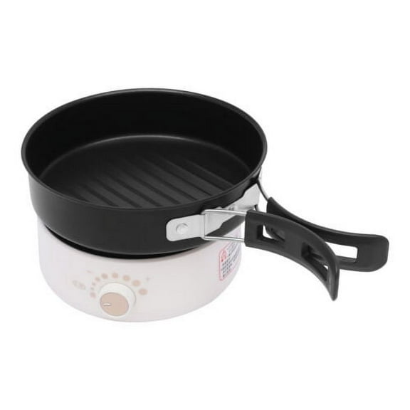 Multi-functional Split Electric Hot Pot W/Anti-scald Handle Non-stick Frying Pan