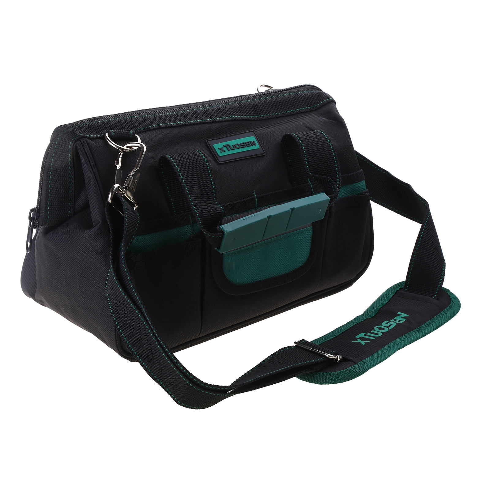 Multi functional Tool Bag with Thickened Oxford Cloth Waterproof Wide Opening Mouth Tools Storage Bag for Electricians