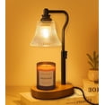 thumbnail image 1 of Inadays Candle Warmer Lamp w/ Timer, Dimmer, 2 Bulbs - Adjustable Height for Black Wax Melts & Small Jar Candles - Gift for Women, Mom, Birthday - Home Desk Decor, 1 of 8