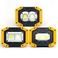 thumbnail image 1 of Multi-functional portable rechargeable flood light LED work light emergency night market light portable strong light-yellow, 1 of 1