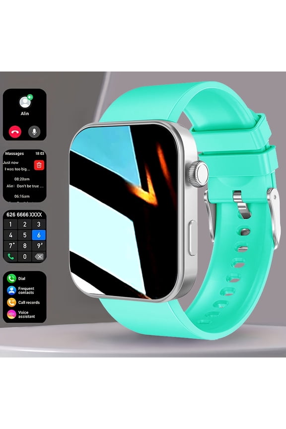 Multi-language Smart Watch, 1.85" HD Screen, Bluetooth 5.4, Dustproof Shockproof, 100+ Sports Modes, Compatible with iOS & Android