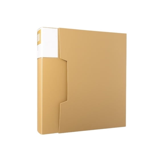 Multi-layer A4 Folder 80 Pages Information Book With Transparent Inserts Office Supplies Sheet Music Folder