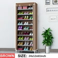 thumbnail image 1 of Multi-layer Assembled Shoe Rack Dust-proof Storage Shoe Cabinet Home Shoe Stand Dormitory Simple Storage Shelf Organizer Holder, 1 of 1