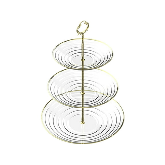 Multi-layer Cake Stand, Detachable Plastic Serving Tray, Ideal for Parties and Gatherings - Versatile Snack Display for Home and Outdoor Use