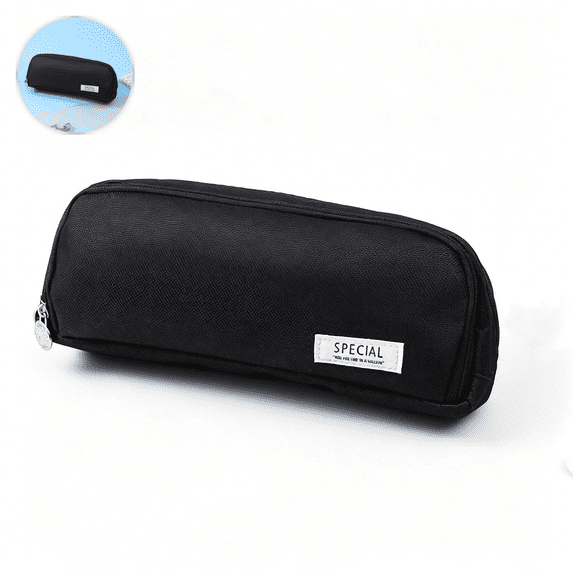 Multi-layer Cloth Pencil Case Set – Elegant Japanese and Korean Style Multi-Functional Stationery Storage Box for Office and Creative Use (2-Pack)