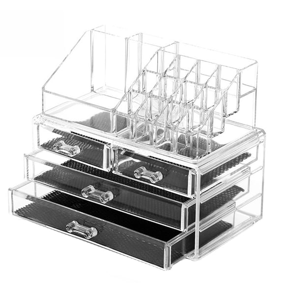 Multi-layer Desktop Organizer, Cosmetic Jewelry Shelf, Multifunctional Storage Box for Desk, Vanity, Bathroom, Dorm Room, Home Office