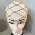 thumbnail image 1 of Multi-layer Mesh Bridal Headband Rhinestone Head Chain Hair Accessories, 1 of 10