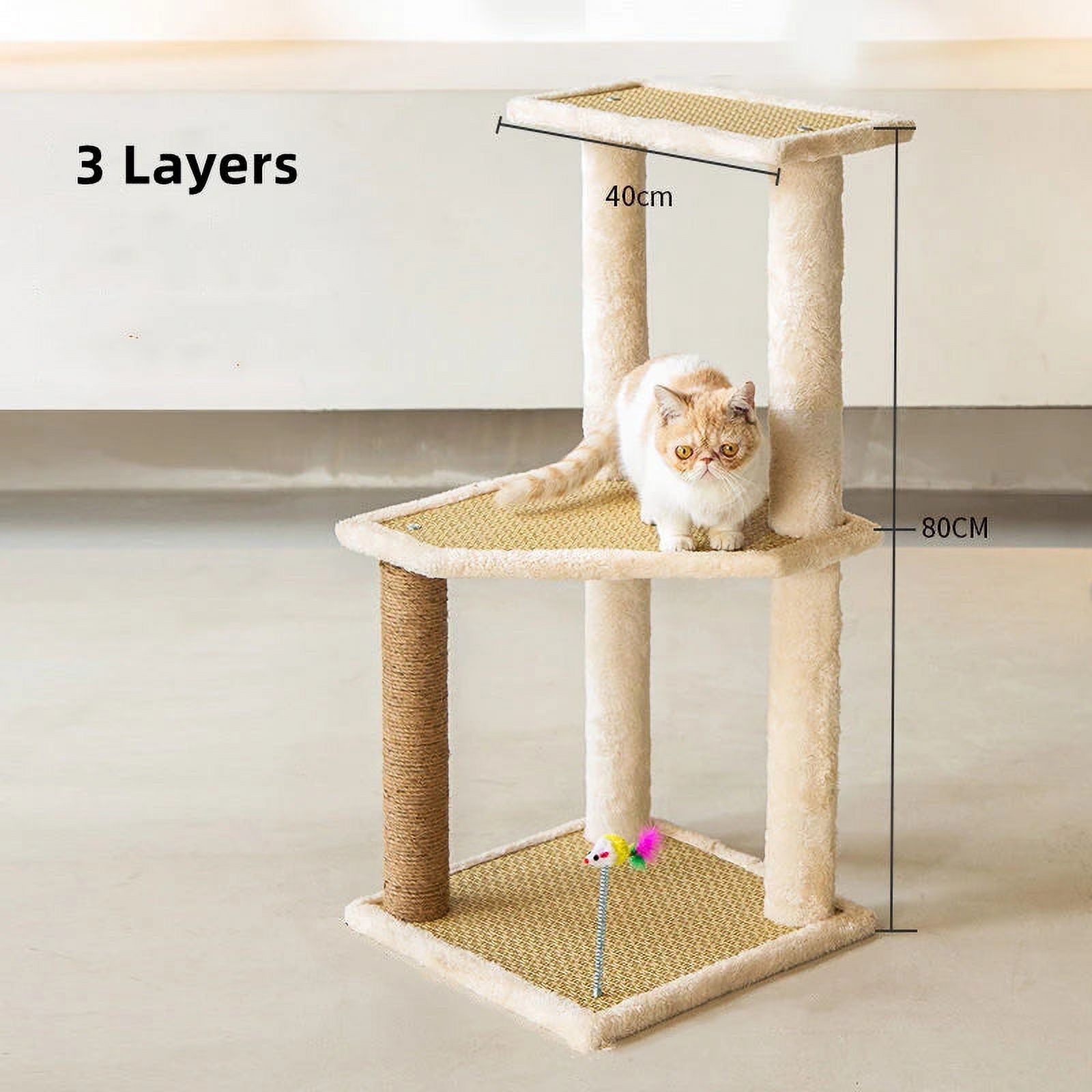 Multilayer Wooden Cat Tree House Big Size Cat Bed Cat Condos With