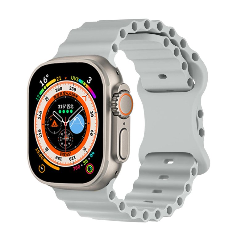 Breathable sports wristband Apple Watch - 100% fluoroelastomer