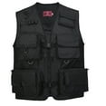 thumbnail image 1 of Multi-pocket waistcoat men's vest outdoor sports fishing reporter photography leisure men's volunteer waistcoat, 1 of 2