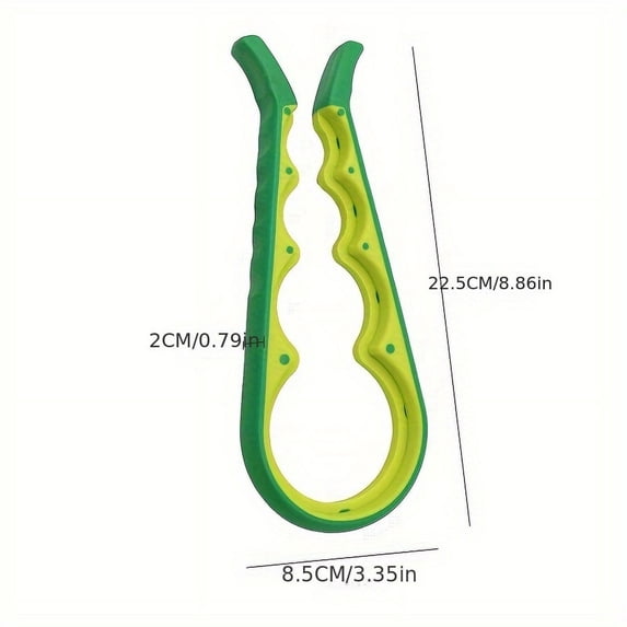 Multi-purpose Can Opener 1 Piece 4 in 1, with Non-Slip Grip, Easy to Open Beer Bottles/Cans, Good Helper for Home Kitchen